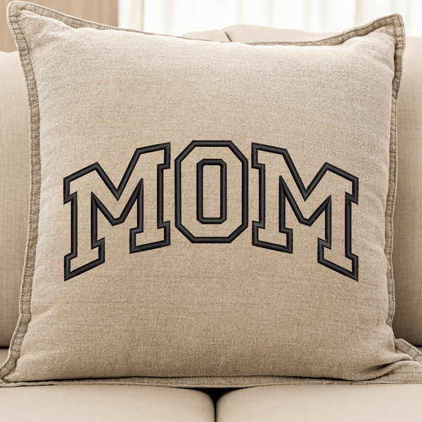 Mom Embroidery Design