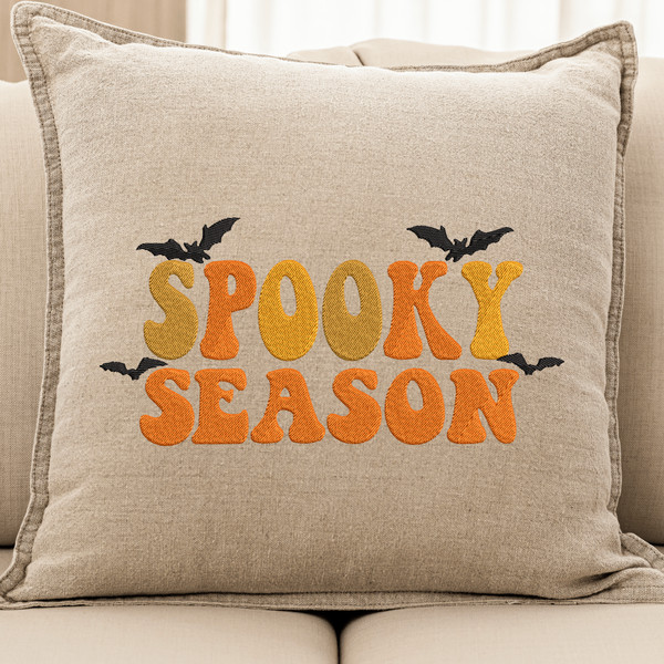 Spooky Season Embroidery Design