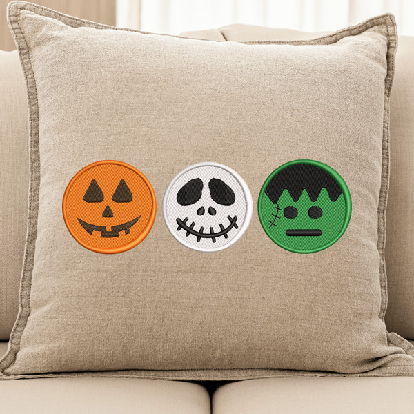 Halloween Cookie Sugar Embroidery Design