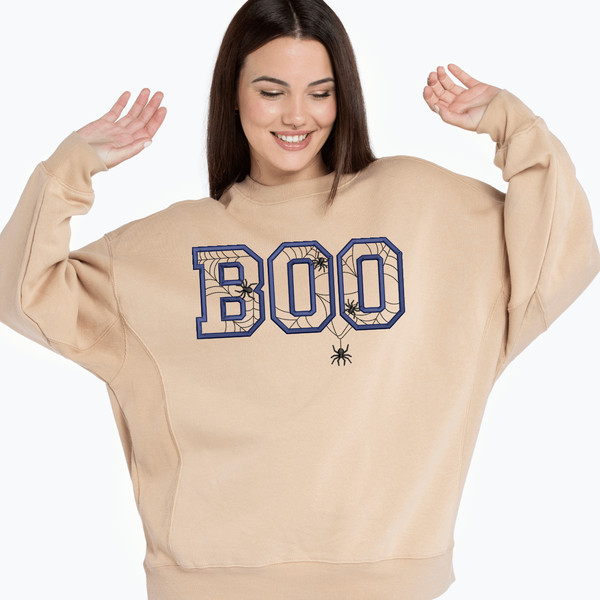 BOO Embroidery Design