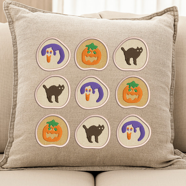 Sugar Cookies Applique Embroidery Design