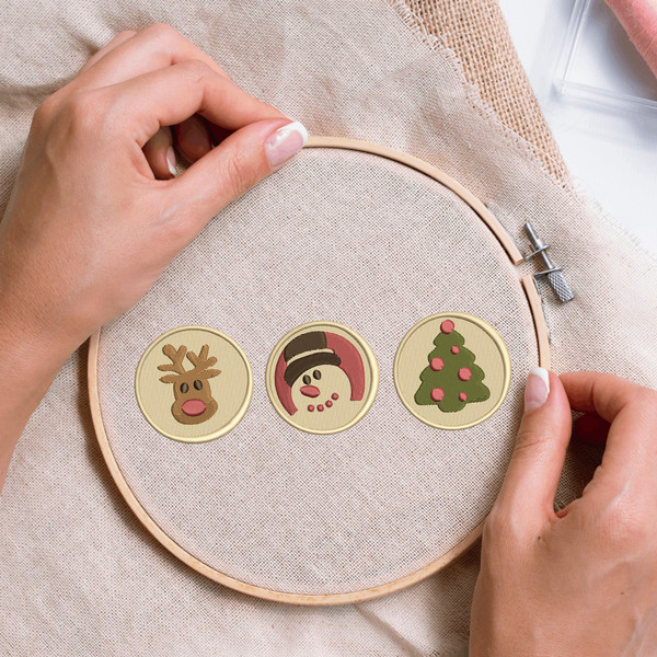 Christmas Sugar Cookie Embroidery Design