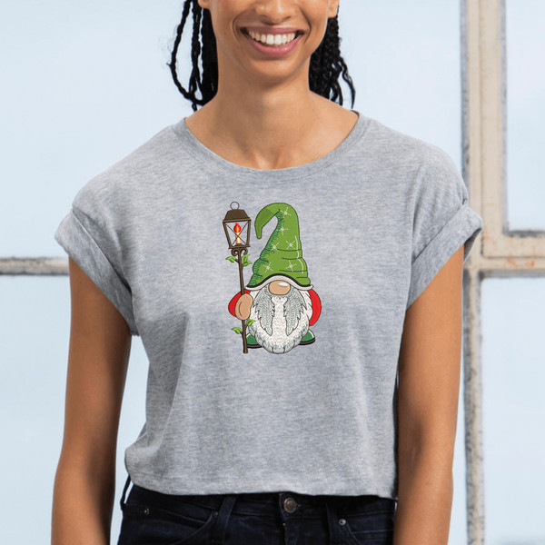 Merry Christmas Gnome Embroidery Designs