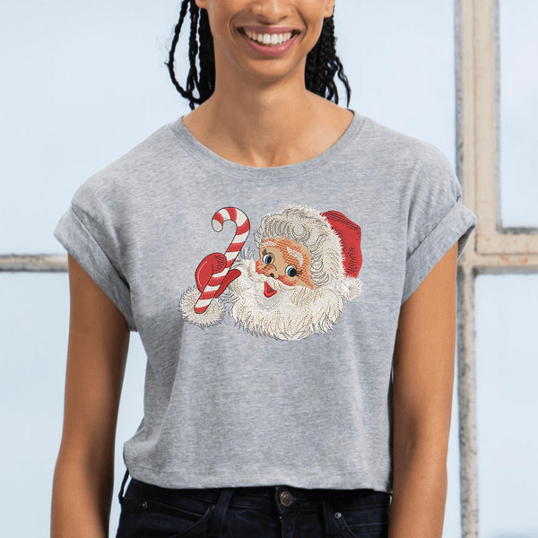 Christmas Santa Embroidery Design