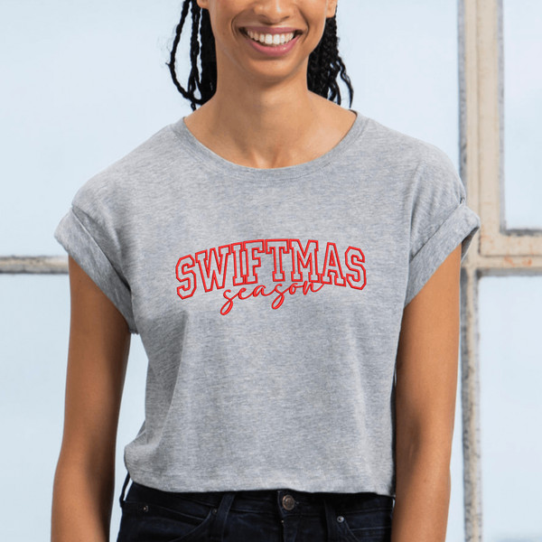 Swiftmas Season Embroidery Design