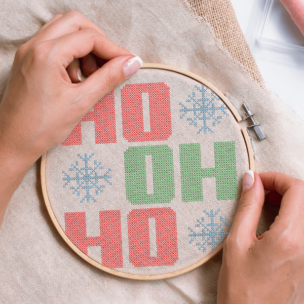 Ho Ho Ho Embroidery Designs