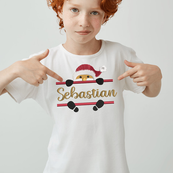 Santa Claus Embroidery Design