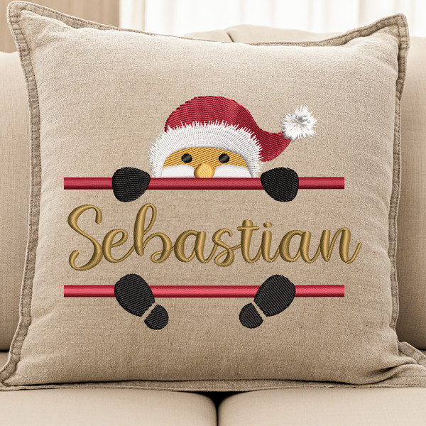 Santa Claus Embroidery Design