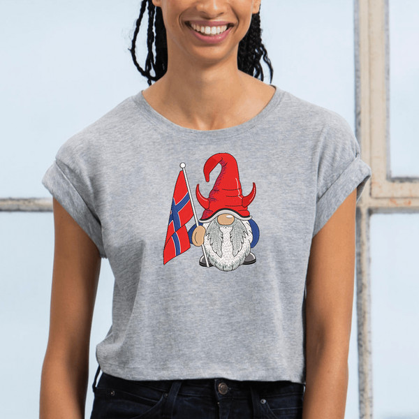 Norwegian Gnome Embroidery Design