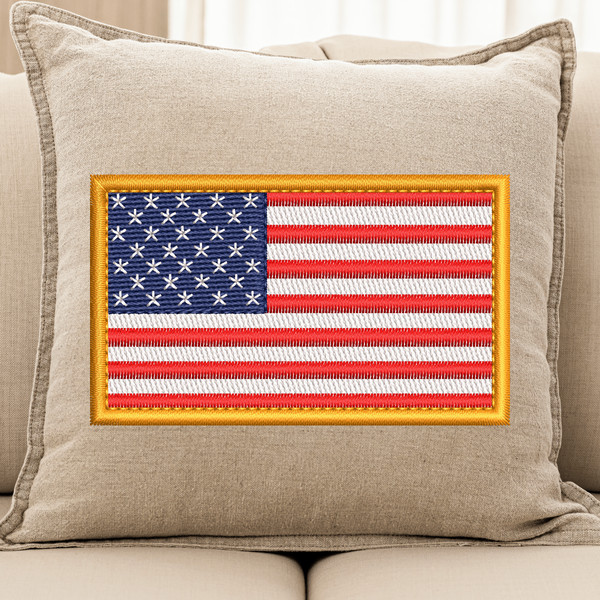 American Flag Mini Embroidery Designs