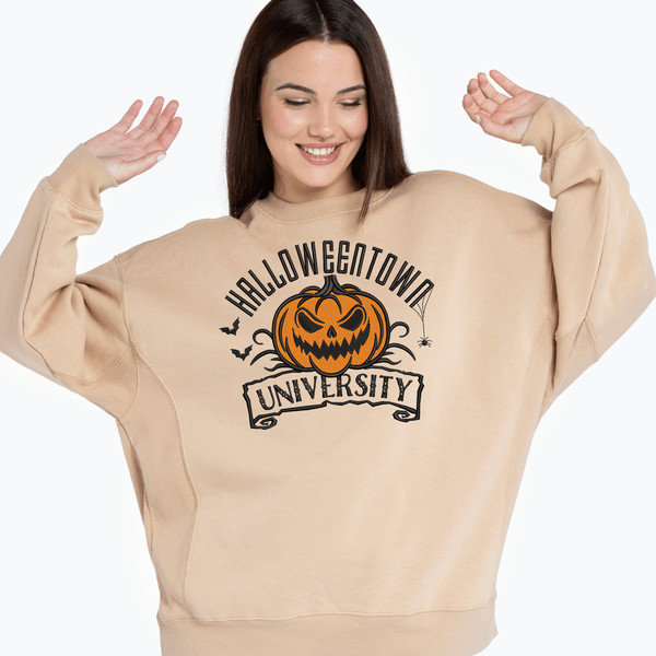 HalloweenTown University Embroidery Design