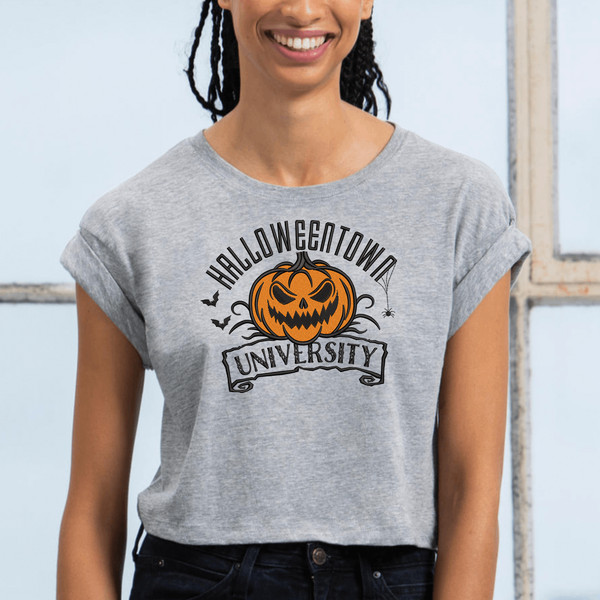 HalloweenTown University Embroidery Design