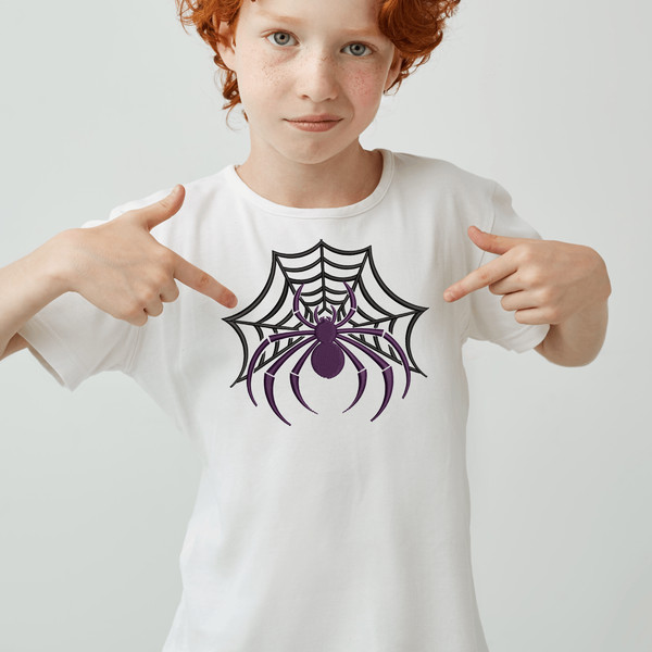 Mini Spider Embroidery Design