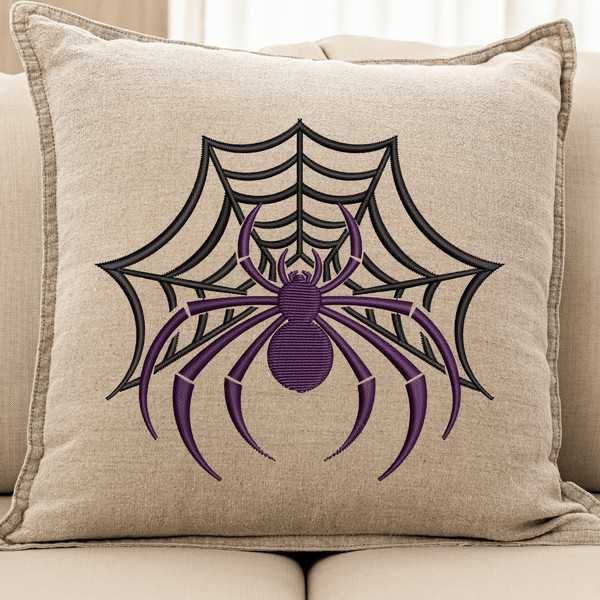 Mini Spider Embroidery Design