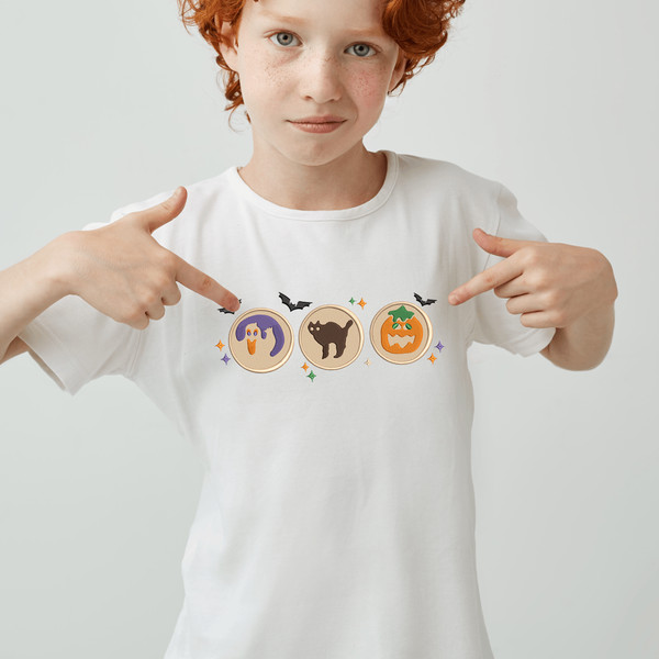 Halloween Sugar Cookie Embroidery Design