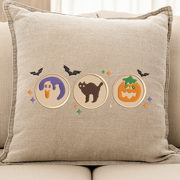Halloween Sugar Cookie Embroidery Design