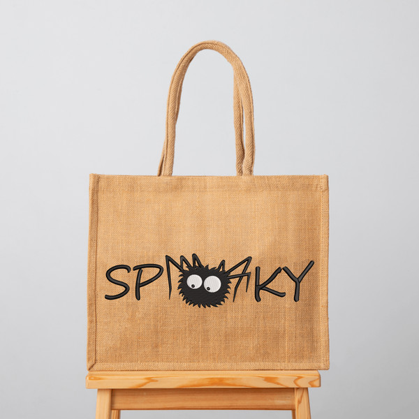 Spooky Spider Embroidery Design