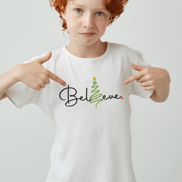 Magic Believe Embroidery Designs