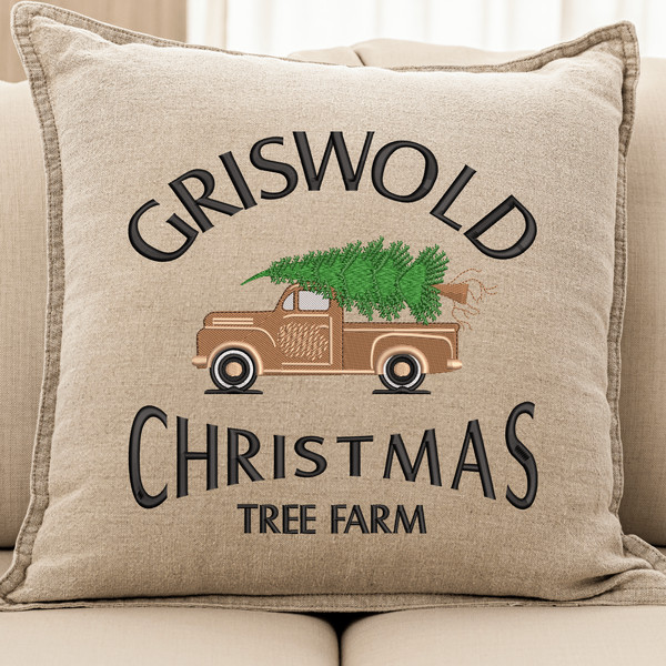 Griswold Christmas Tree farm Embroidery Designs