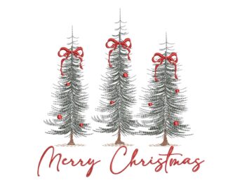 Christmas Tree Ornament Embroidery Designs