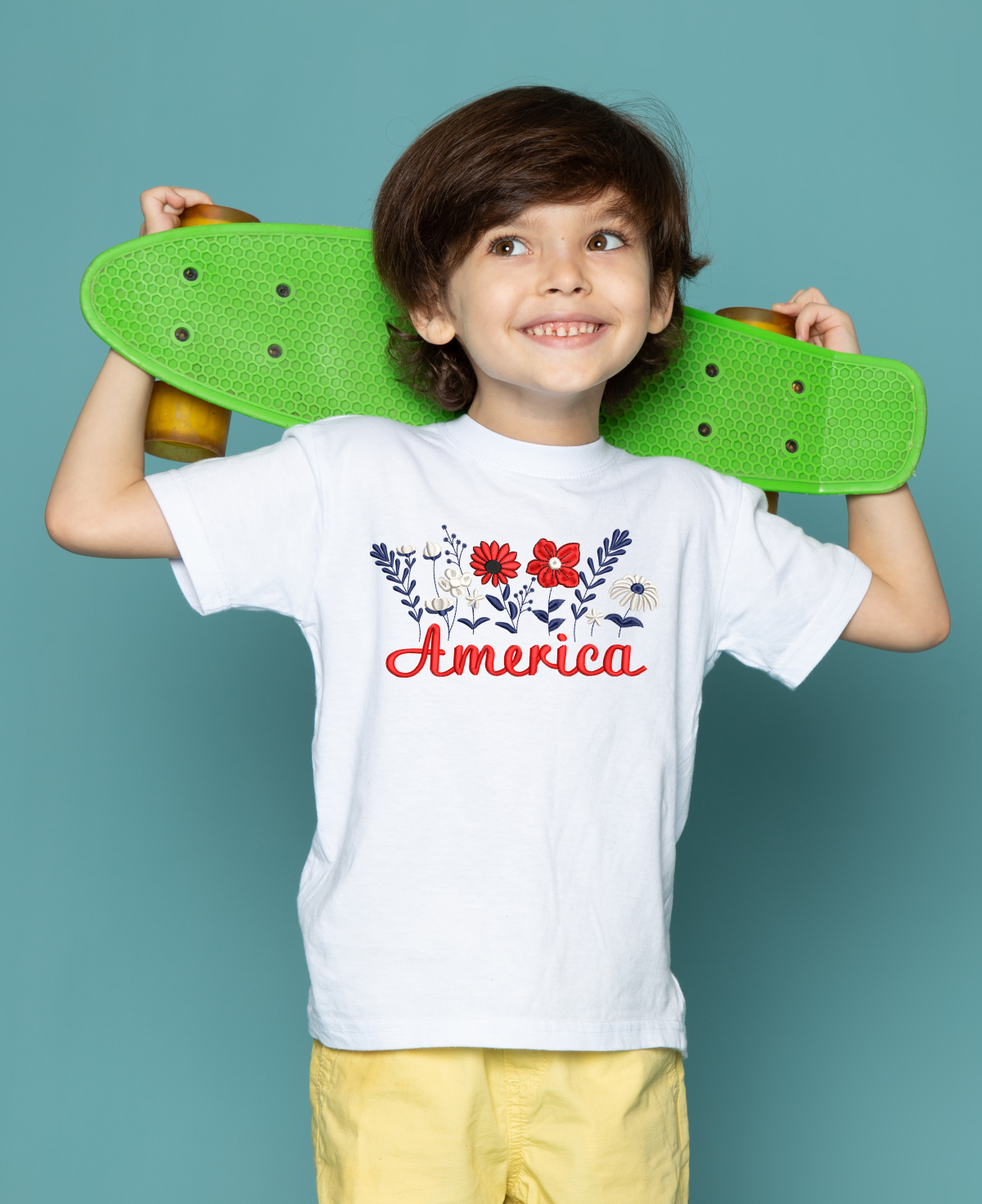 America Embroidery Design - Image 4