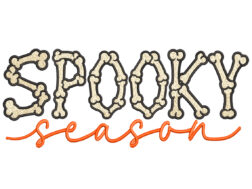 Halloween Season Embroidery Design