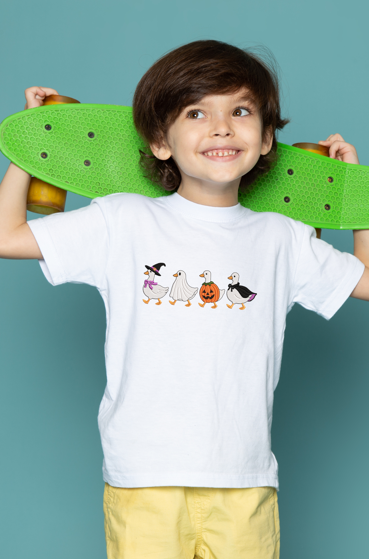 Halloween Silly Goose Embroidery Design - Image 4