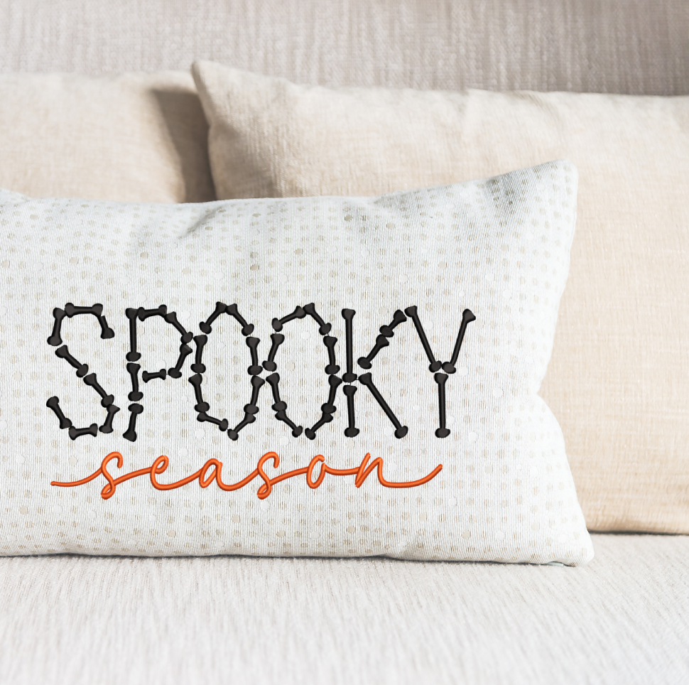 Halloween Spooky Season Embroidery Design - Image 3