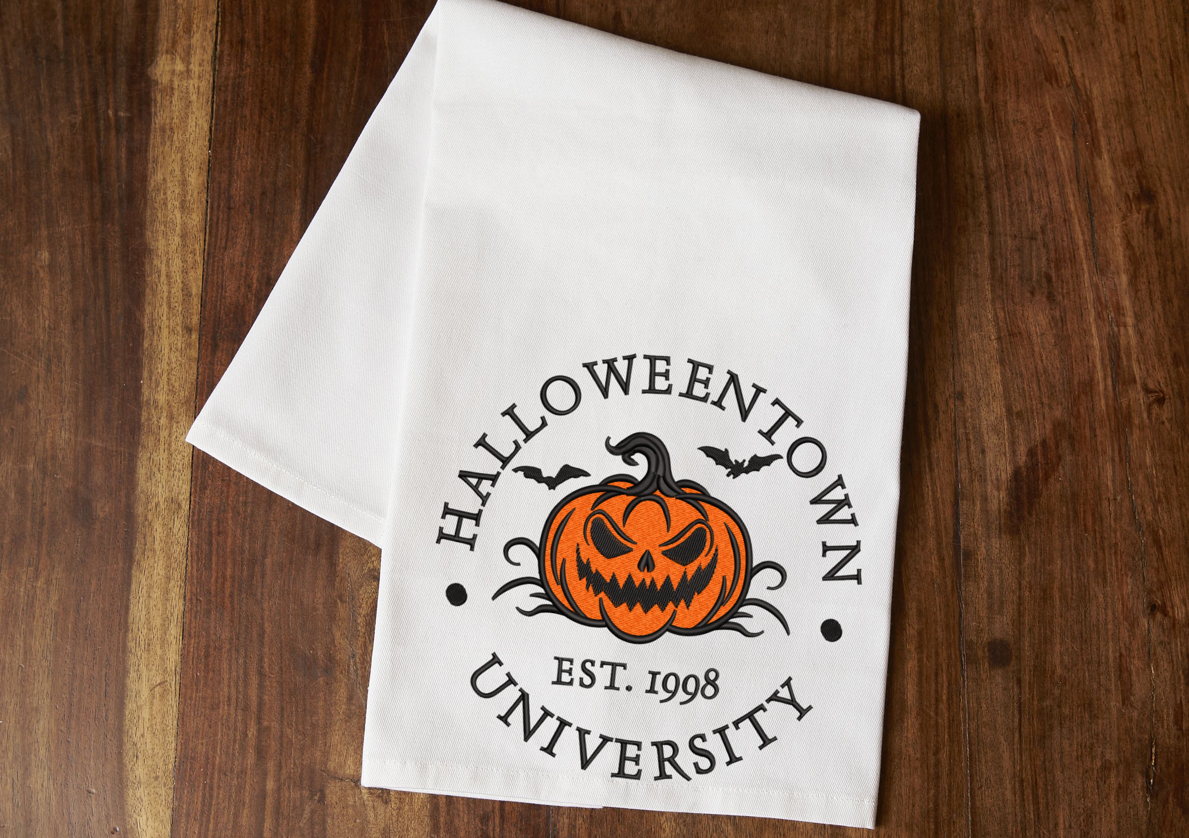 Halloween University Embroidery Design - Image 2