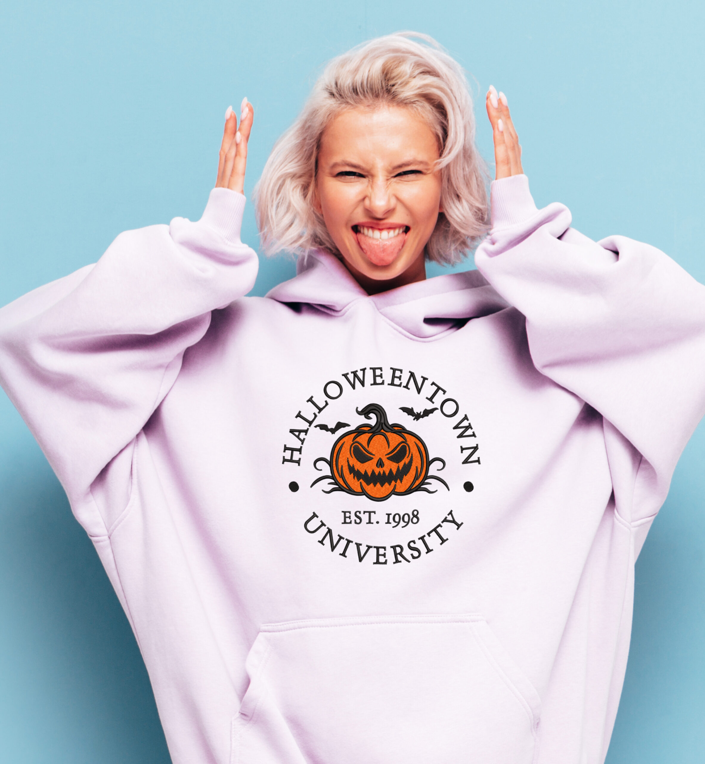 Halloween University Embroidery Design - Image 3