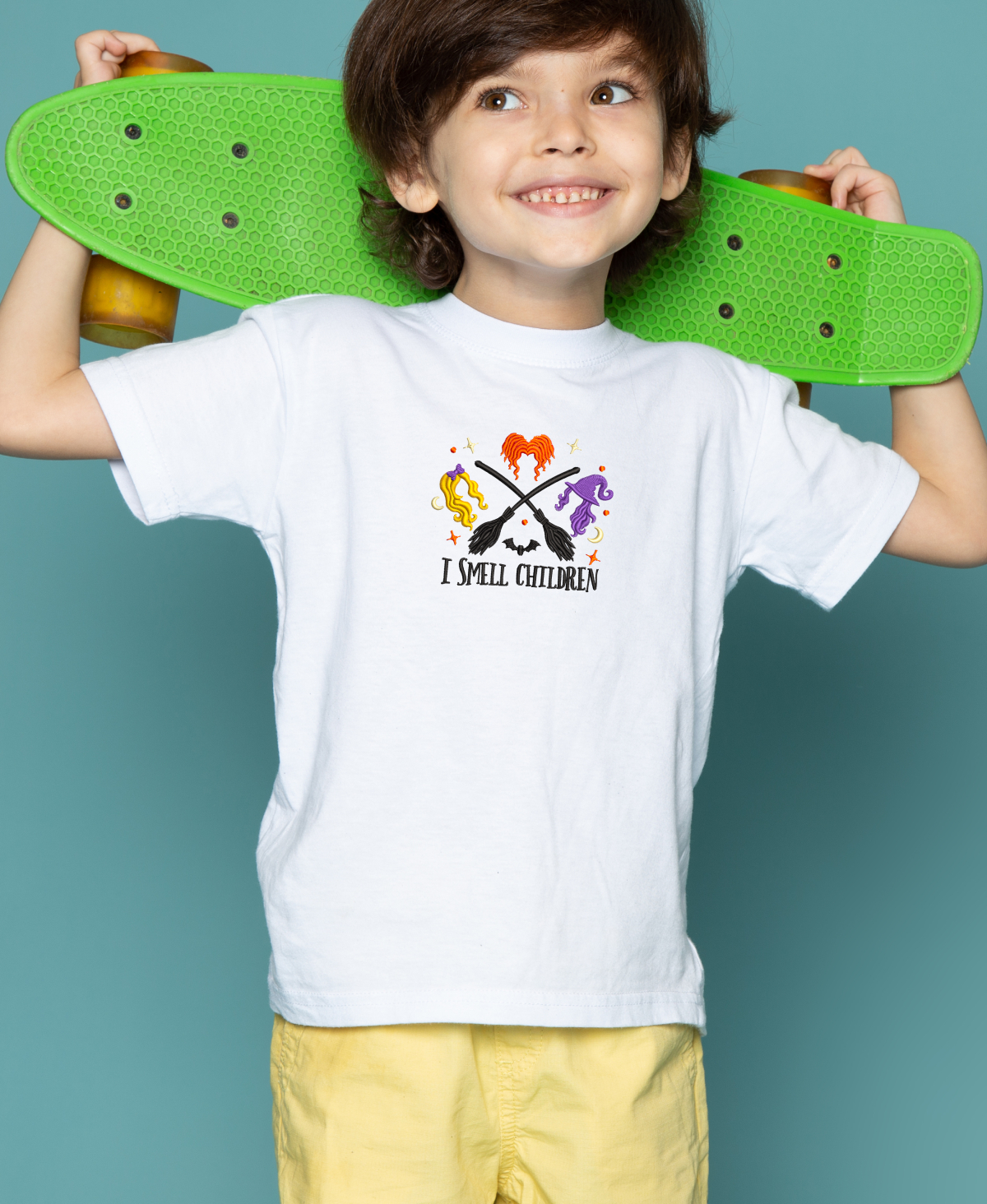 I Smell Children Embroidery Design - Image 3