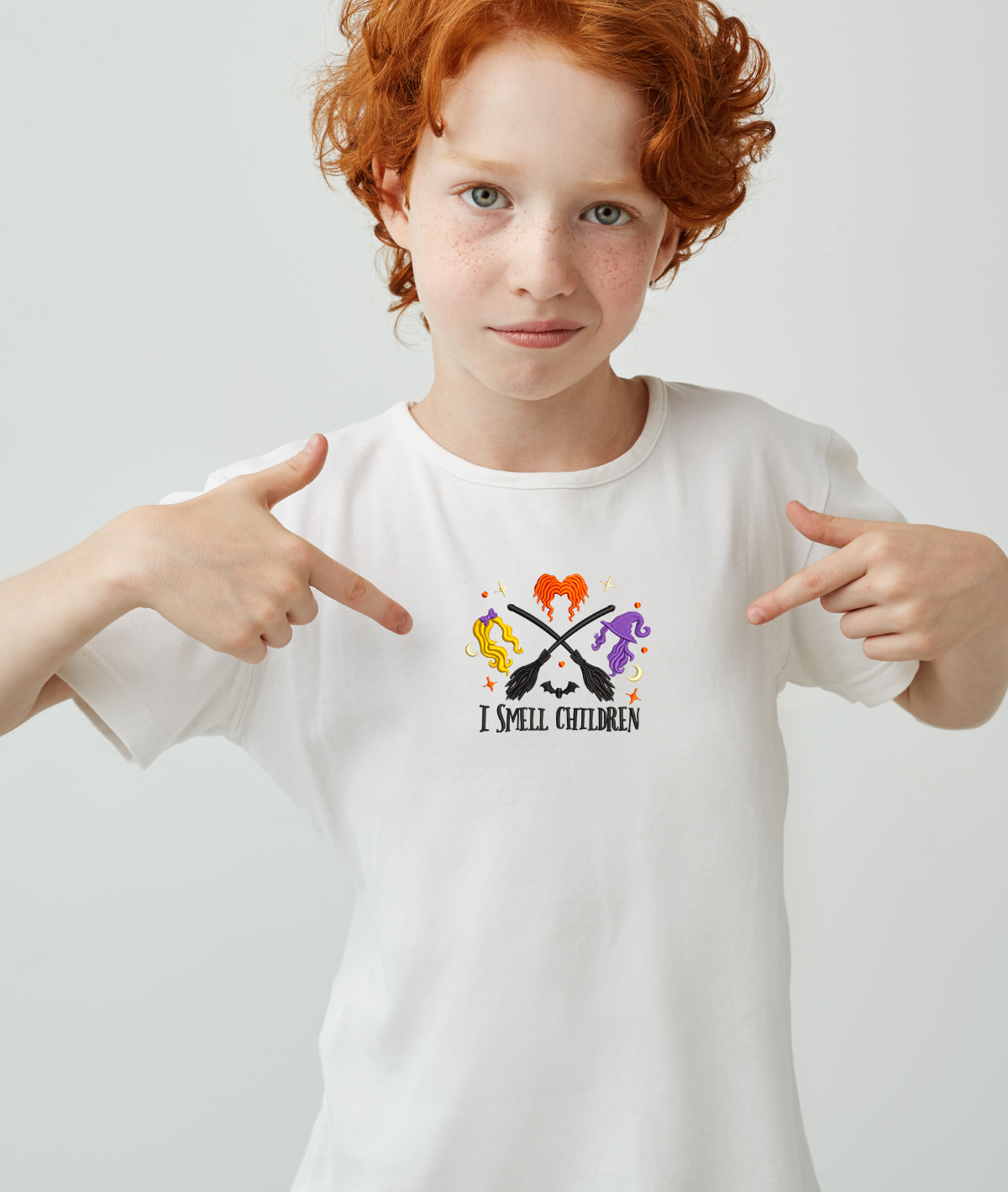 I Smell Children Embroidery Design - Image 4