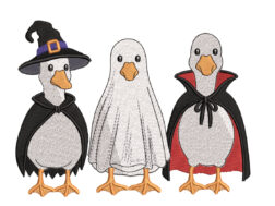 Squad Ghouls Embroidery Design