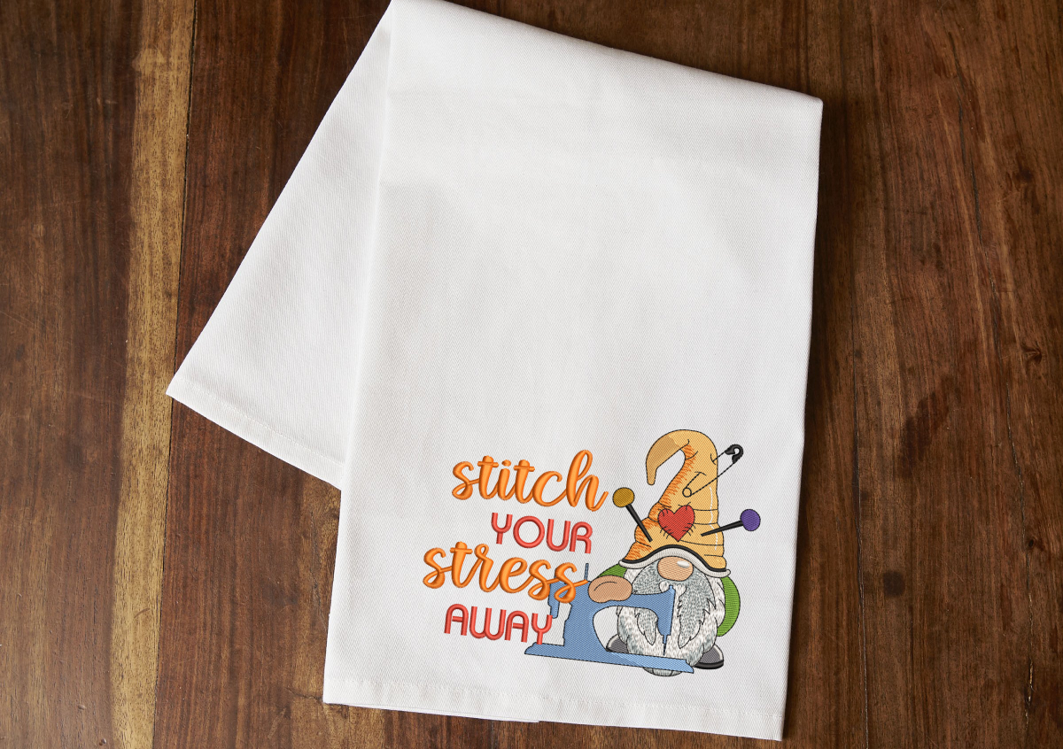 Stitch your Stress Away Gnome - Image 4