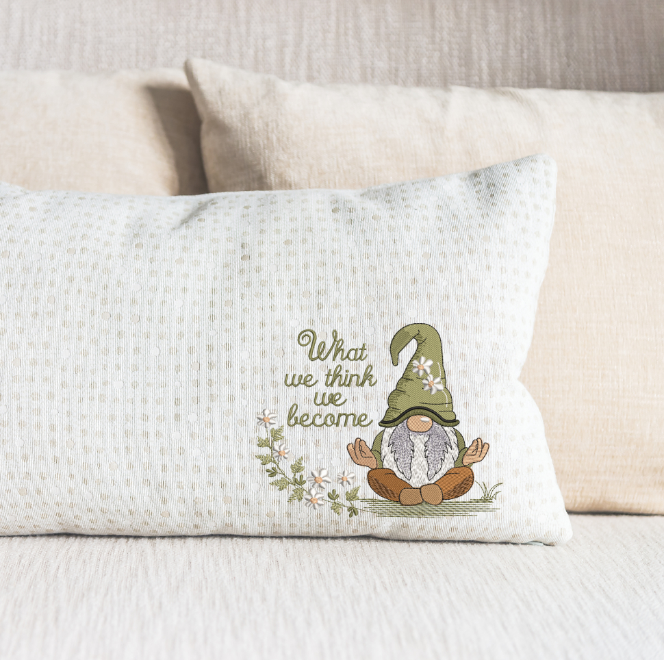 What We Think We Become Embroidery Design - Image 2