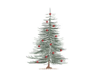 Christmas Tree Embroidery Designs