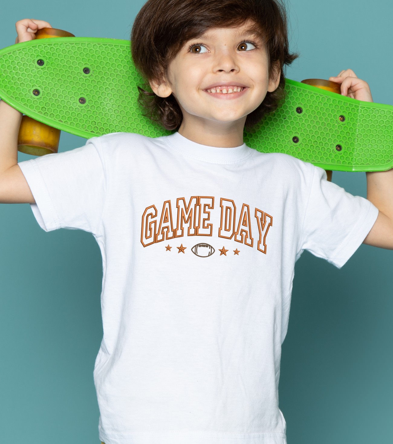 Game Day Football Embroidery Design - Image 2
