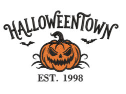 HalloweenTown Machine Embroidery Design