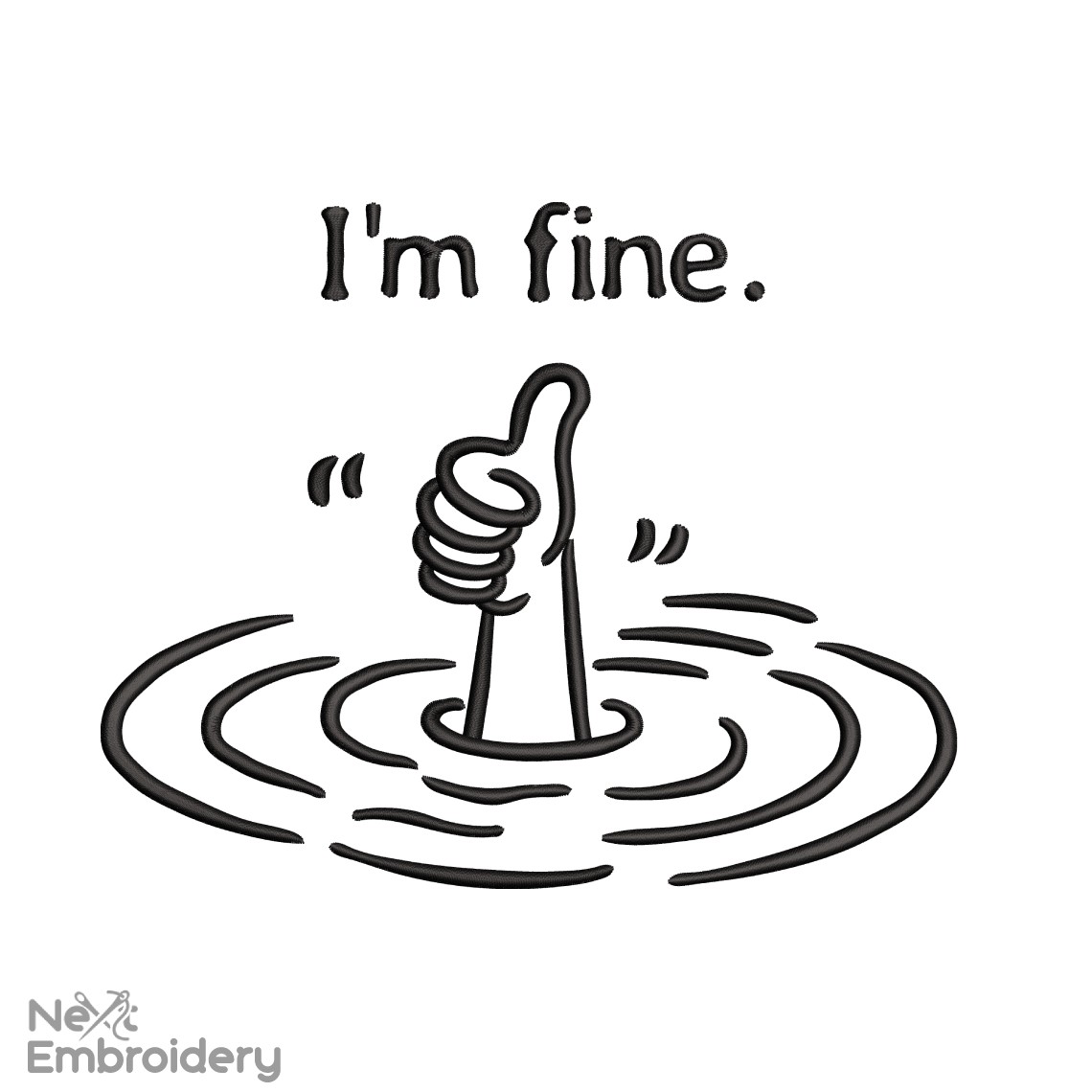 Sarcastic Minimal Sweatshirt Design