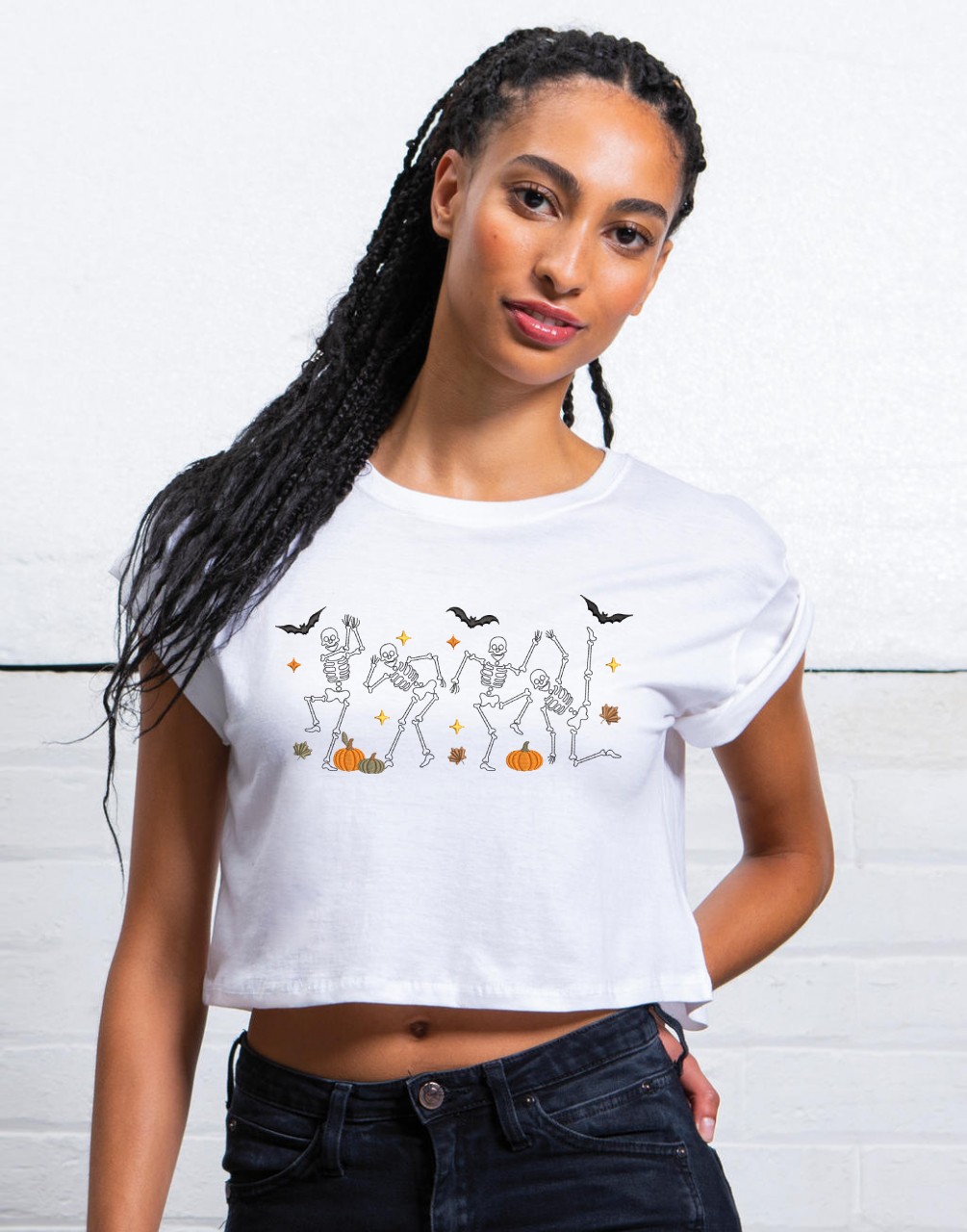 Dancing Skeletons Embroidery Design - Image 2